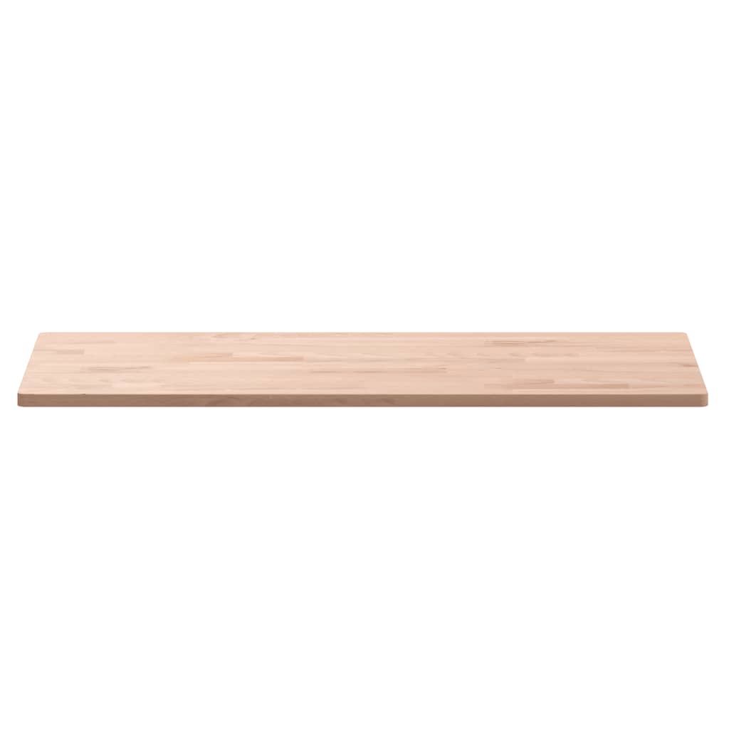 Tafelblad Rechthoekig 80X40X,5 Cm Massief Beukenhout 80 x 40 x 1.5 cm Naturel