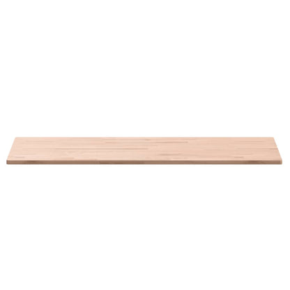 Tafelblad Rechthoekig 00X50X,5 Cm Massief Beukenhout 100 x 50 x 1.5 cm Naturel