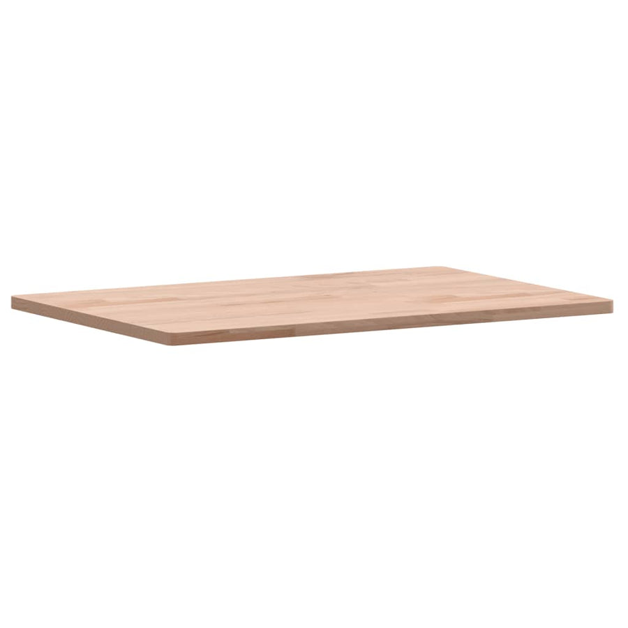Tafelblad rechthoekig 60x40x1,5 cm massief beukenhout