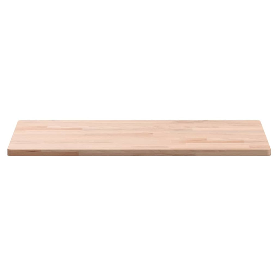 Tafelblad rechthoekig 60x40x1,5 cm massief beukenhout