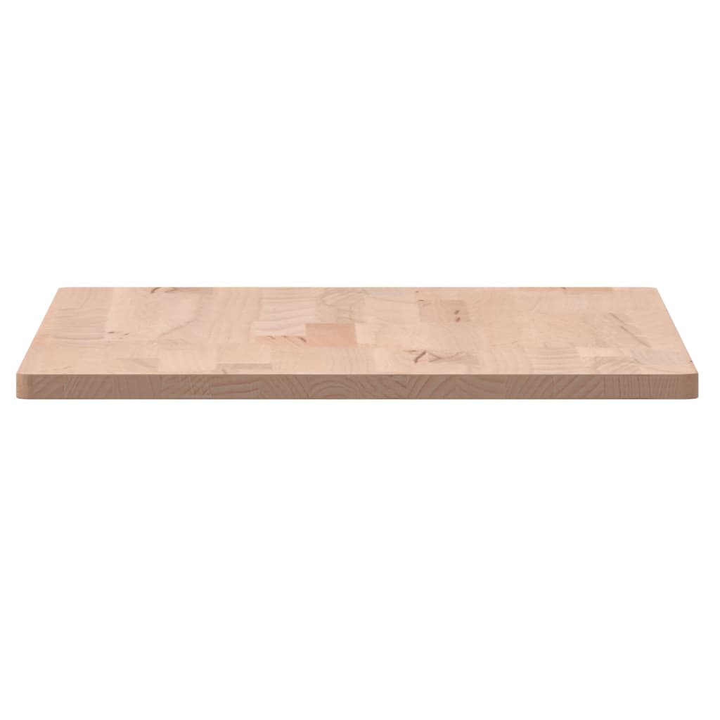 Tafelblad rechthoekig 60x40x1,5 cm massief beukenhout