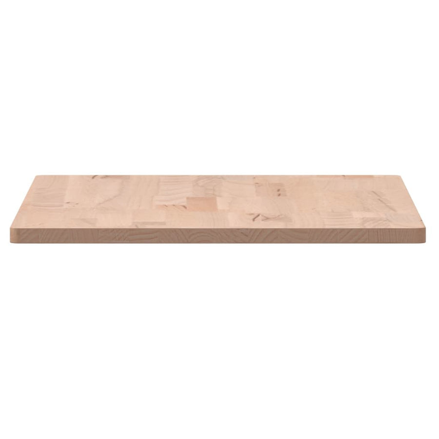 Tafelblad rechthoekig 60x40x1,5 cm massief beukenhout