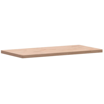 Tafelblad Rechthoekig 80X40X2,5 Cm Massief Beukenhout 80 x 40 x 2.5 cm Naturel