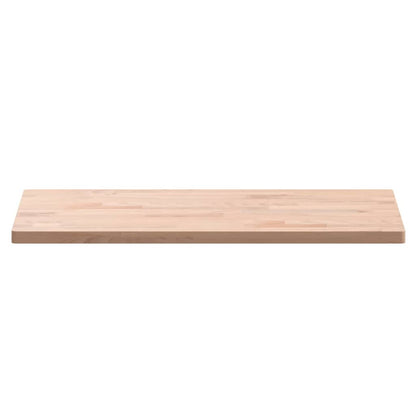 Tafelblad Rechthoekig 80X40X2,5 Cm Massief Beukenhout 80 x 40 x 2.5 cm Naturel