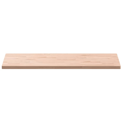 Tafelblad Rechthoekig 00X50X2,5 Cm Massief Beukenhout 100 x 50 x 2.5 cm Naturel