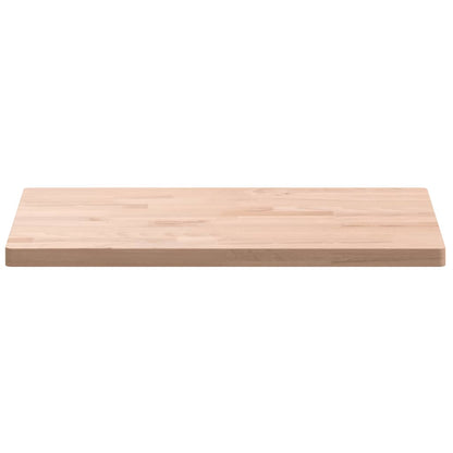 Tafelblad Rechthoekig 60X40X2,5 Cm Massief Beukenhout 60 x 40 x 2.5 cm Naturel