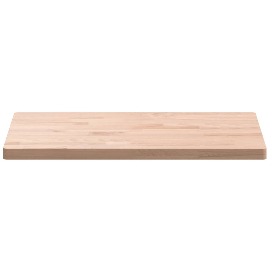 Tafelblad Rechthoekig 60X40X2,5 Cm Massief Beukenhout 60 x 40 x 2.5 cm Naturel