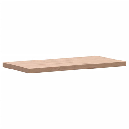 Tafelblad Rechthoekig Massief Beukenhout 100 x 50 x 4 cm Naturel