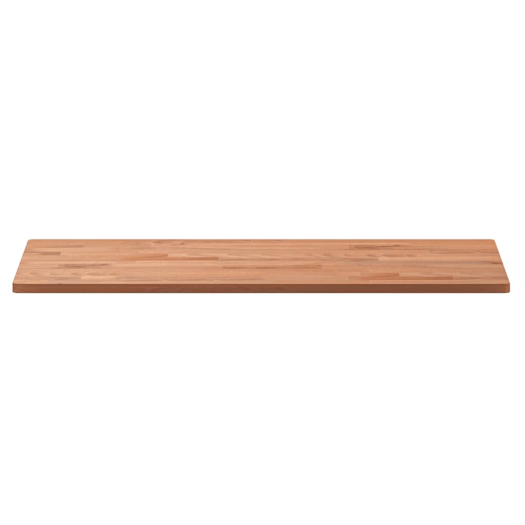 Tafelblad rechthoekig 80x40x1,5 cm massief beukenhout