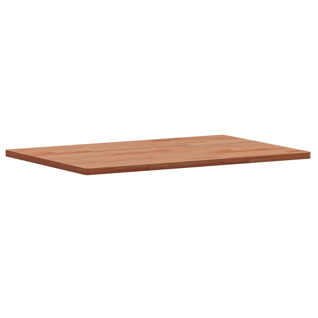 Tafelblad Rechthoekig 60X40X,5 Cm Massief Beukenhout 60 x 40 x 1.5 cm Bruin