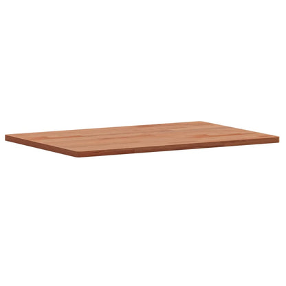 Tafelblad Rechthoekig 60X40X,5 Cm Massief Beukenhout 60 x 40 x 1.5 cm Bruin