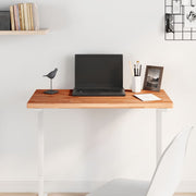 Rectangular table top 80x40x2.5 cm solid beech wood