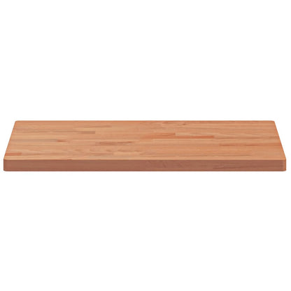 Tafelblad Rechthoekig 60X40X2,5 Cm Massief Beukenhout 60 x 40 x 2.5 cm Bruin