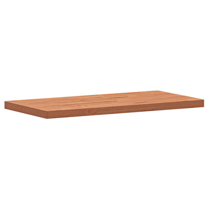 Tafelblad rechthoekig 100x50x4 cm massief beukenhout