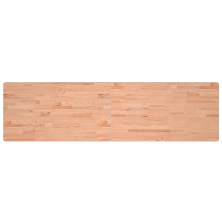 Werkbank 200x55x81,5 cm massief beukenhout en metaal 200 x 55 x 81.5 cm