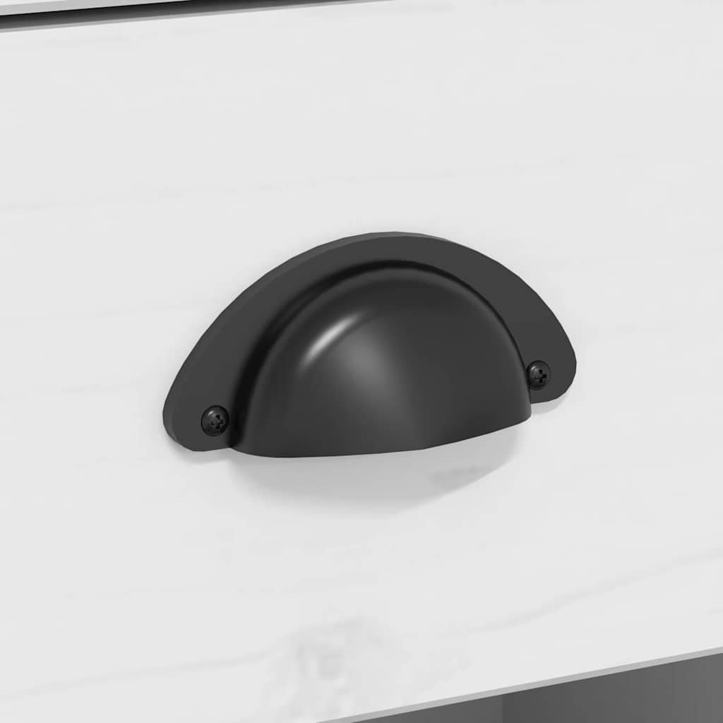 Nachtkastje BODO 53x38,5x67 cm massief grenenhout wit