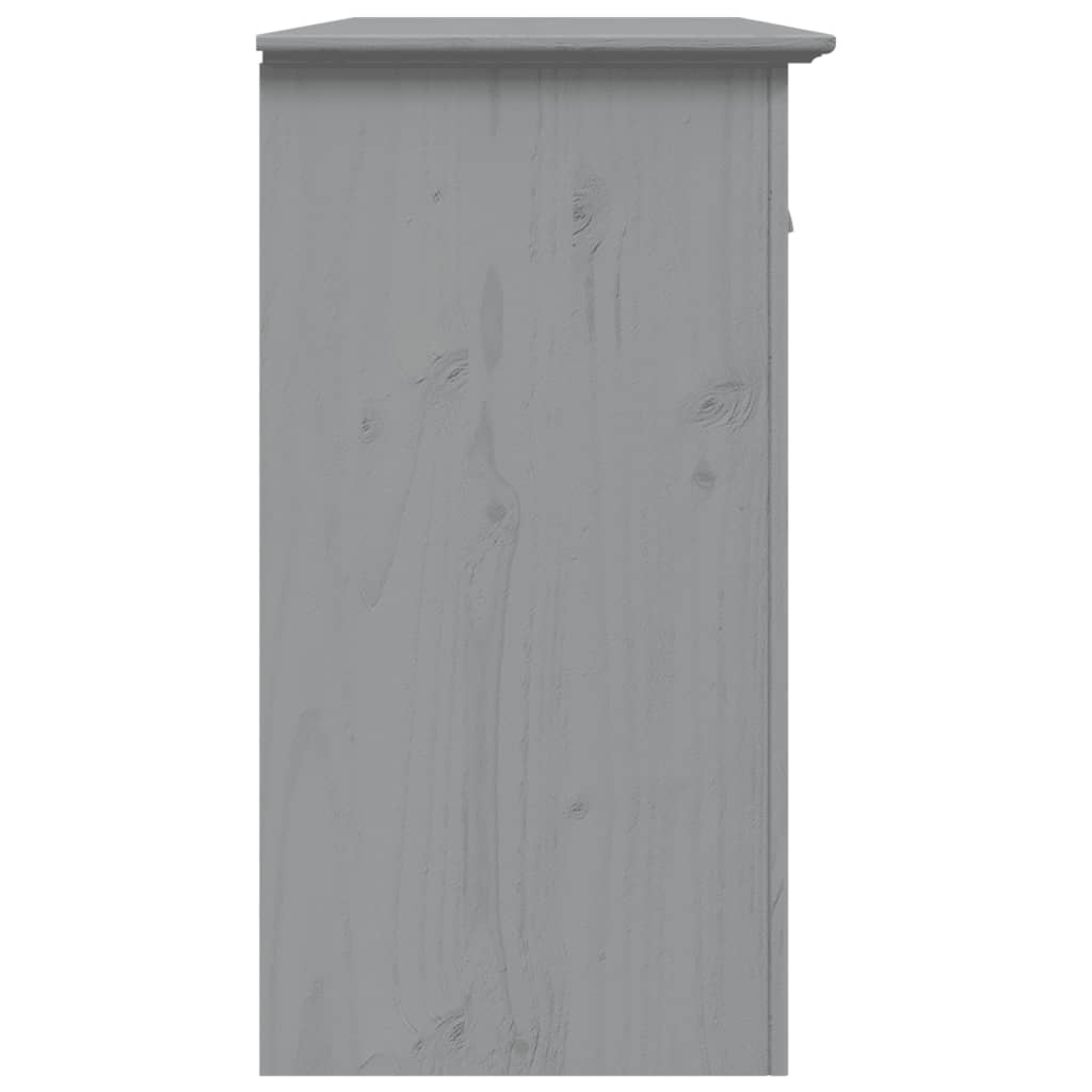 Dressoir Bodo 115,5X44X80 Cm Massief Grenenhout Grijs Grijs