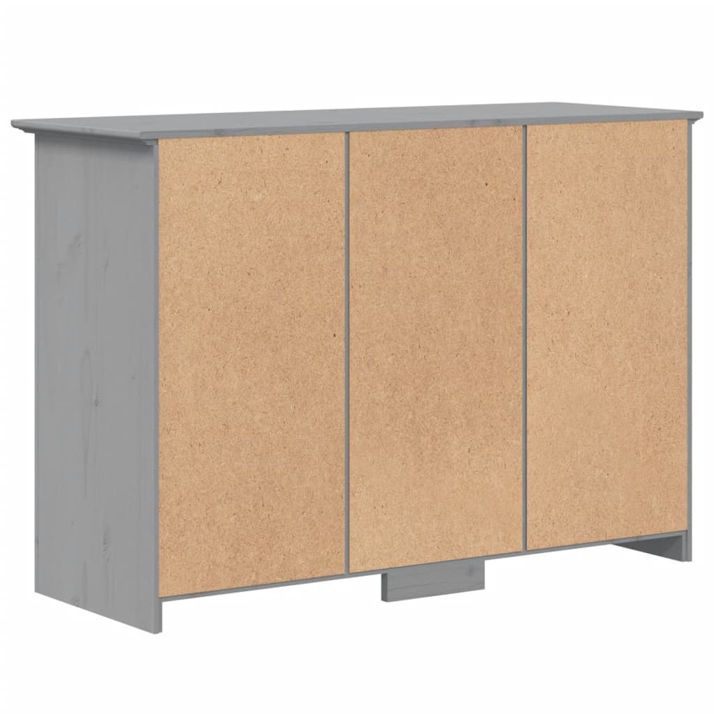 Dressoir Bodo 115,5X44X80 Cm Massief Grenenhout Grijs Grijs