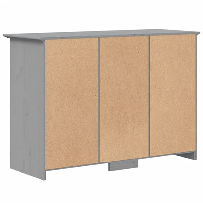 Dressoir Bodo 115,5X44X80 Cm Massief Grenenhout Grijs Grijs