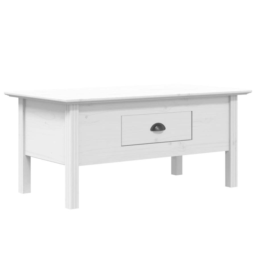 Salontafel Bodo 00X55X45 Cm Massief Grenenhout Wit