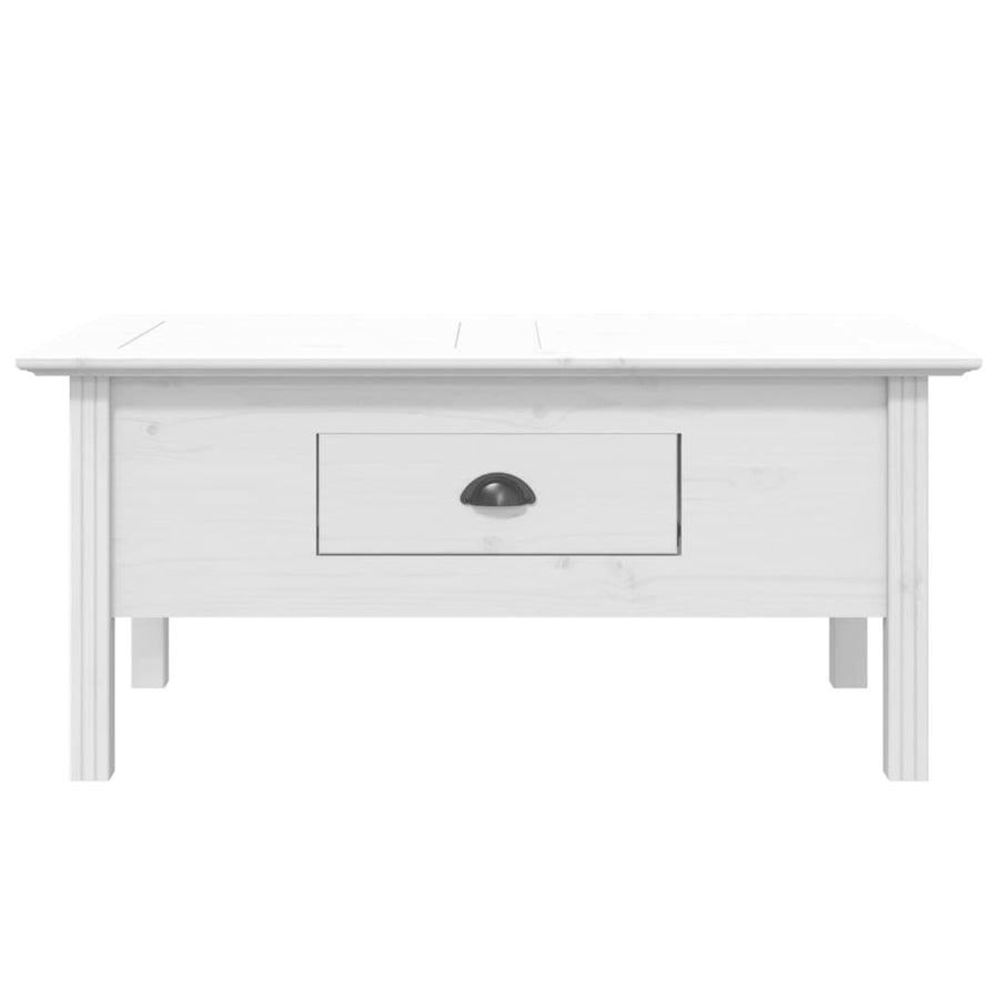 Salontafel Bodo 00X55X45 Cm Massief Grenenhout Wit
