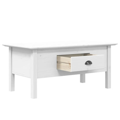 Salontafel Bodo 00X55X45 Cm Massief Grenenhout Wit