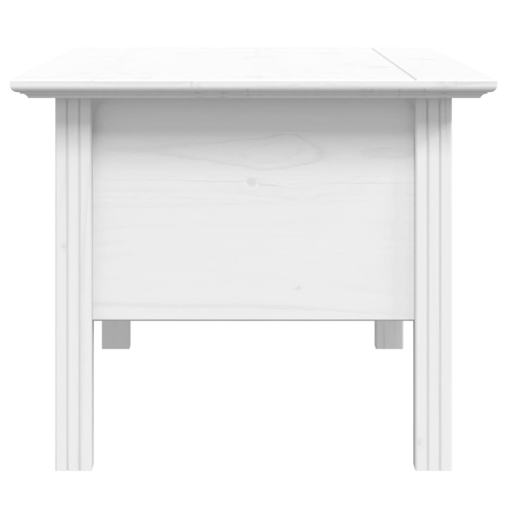 Salontafel Bodo 00X55X45 Cm Massief Grenenhout Wit