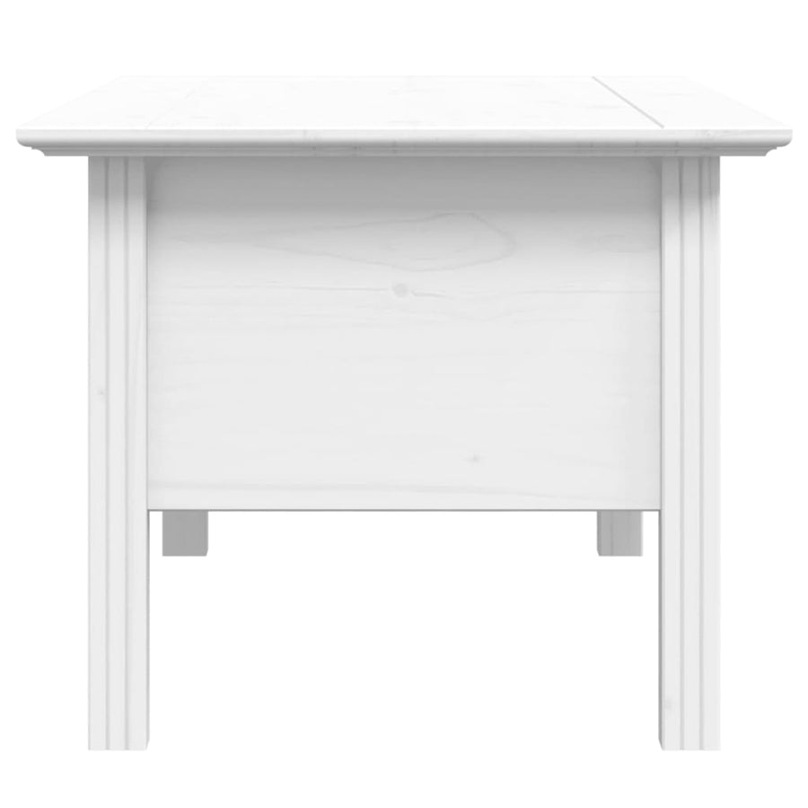 Salontafel Bodo 00X55X45 Cm Massief Grenenhout Wit