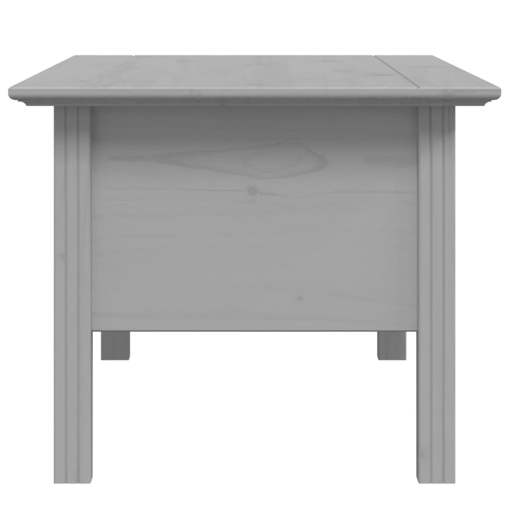 Salontafel Bodo 100X55X46 Cm Massief Grenenhout Grijs
