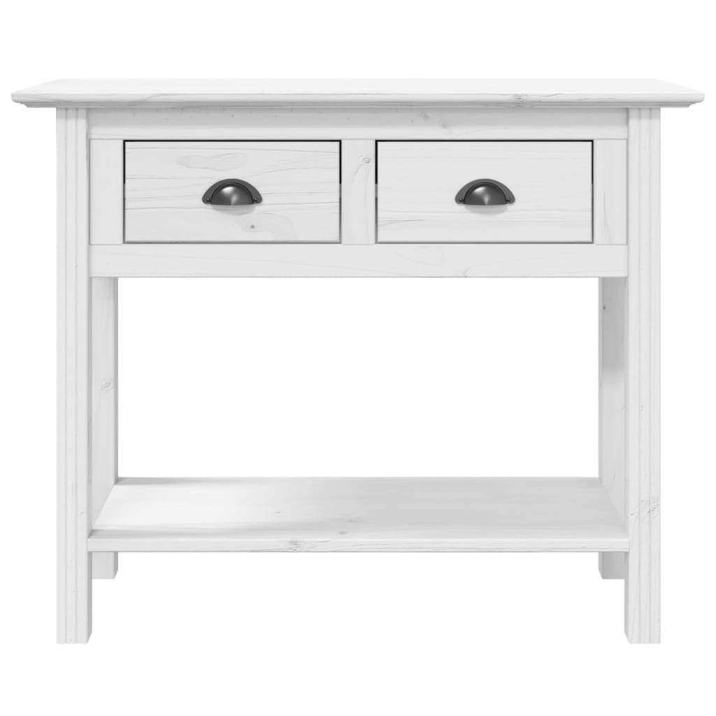 Wandtafel Bodo 91X35X74 Cm Massief Grenenhout Wit