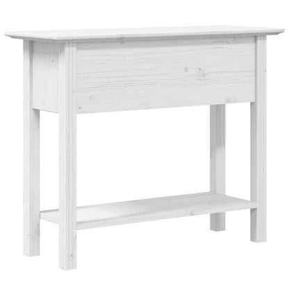 Wandtafel Bodo 91X35X74 Cm Massief Grenenhout Wit