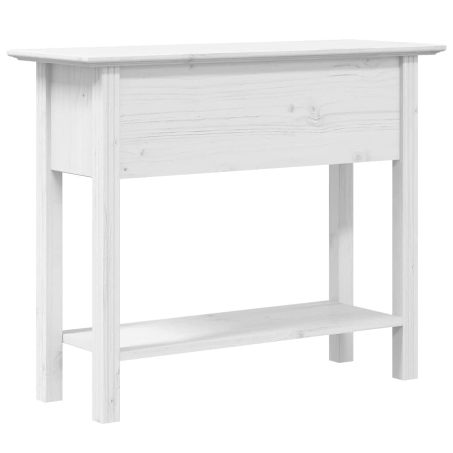 Wandtafel Bodo 91X35X74 Cm Massief Grenenhout Wit