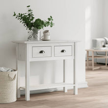 Wandtafel Bodo 91X35X74 Cm Massief Grenenhout Wit