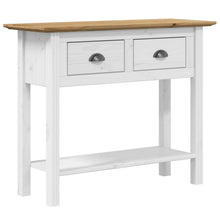 Wandtafel Bodo 90X34,5X73 Cm Massief Grenenhout Bruin
