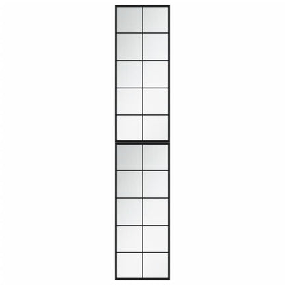 Wandspiegels Metaal Zwart 2 100 x 40 cm