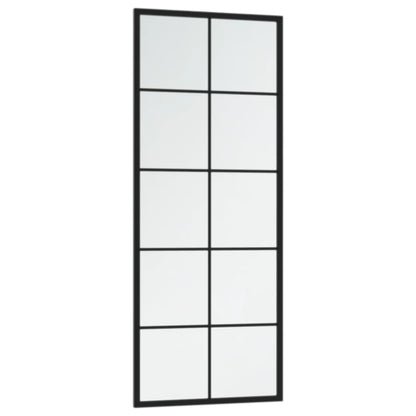 Wandspiegels Metaal Zwart 2 100 x 40 cm