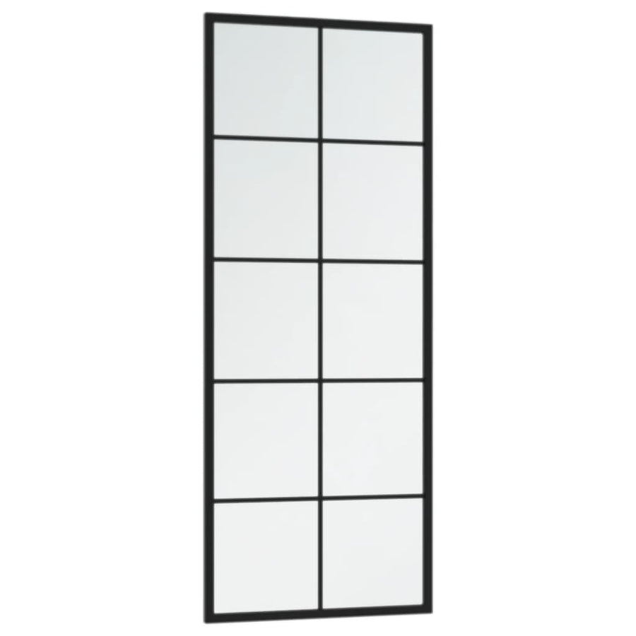 Wandspiegels Metaal Zwart 2 100 x 40 cm
