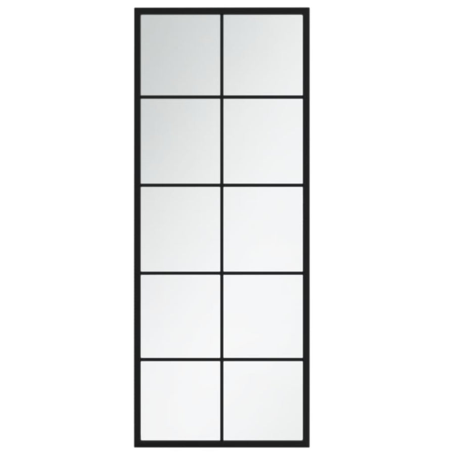 Wandspiegels Metaal Zwart 2 100 x 40 cm