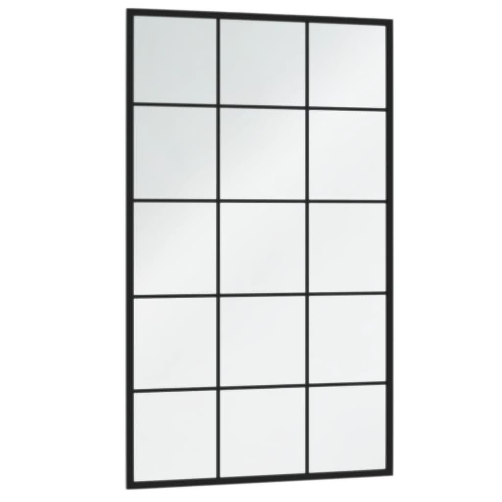 Wandspiegels Metaal Zwart 2 100 x 60 cm