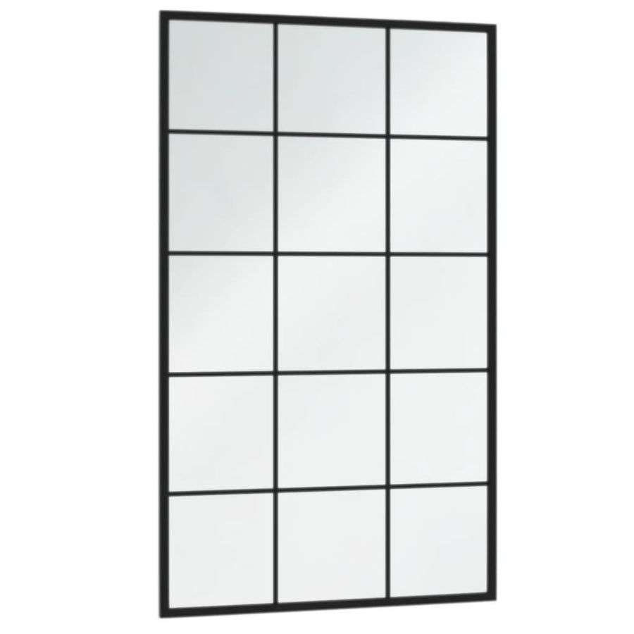 Wandspiegels Metaal Zwart 2 100 x 60 cm