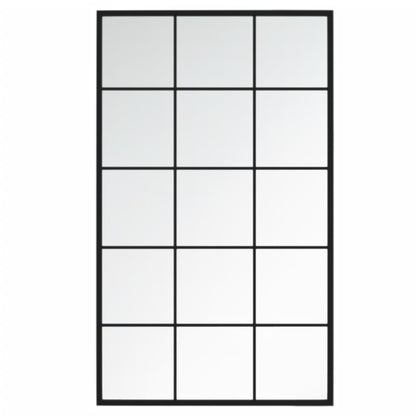 Wandspiegels Metaal Zwart 2 100 x 60 cm