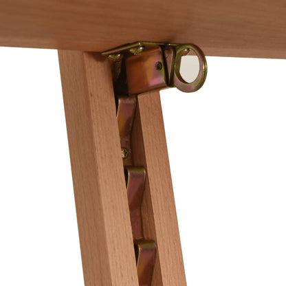 Schildersezel 55X53,5X178 Cm Massief Beukenhout