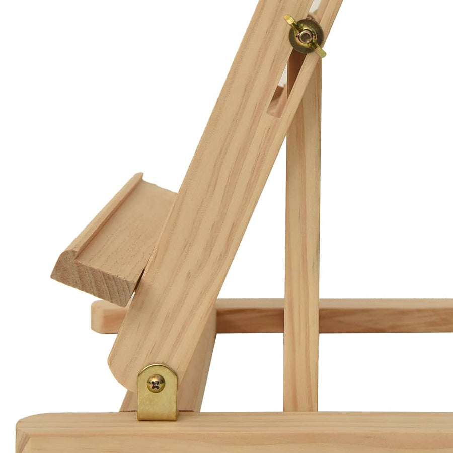 Tafelezel 29,5X33X80 Cm Massief Grenenhout