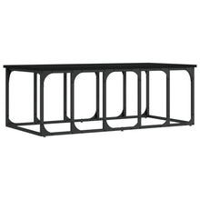 Salontafel 00X50X35,5 Cm Bewerkt Hout Zwart