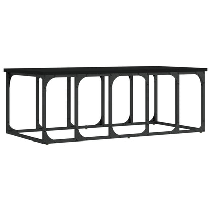 Salontafel 00X50X35,5 Cm Bewerkt Hout Zwart