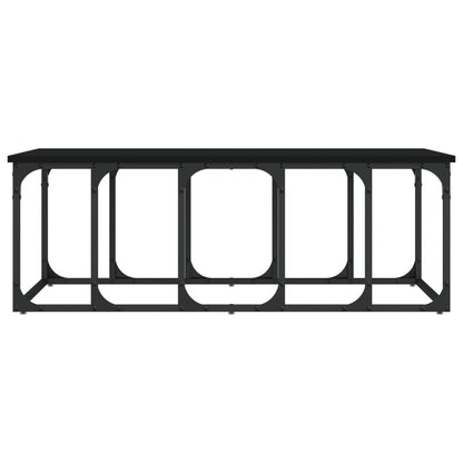 Salontafel 00X50X35,5 Cm Bewerkt Hout Zwart
