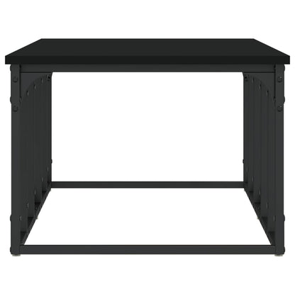 Salontafel 00X50X35,5 Cm Bewerkt Hout Zwart