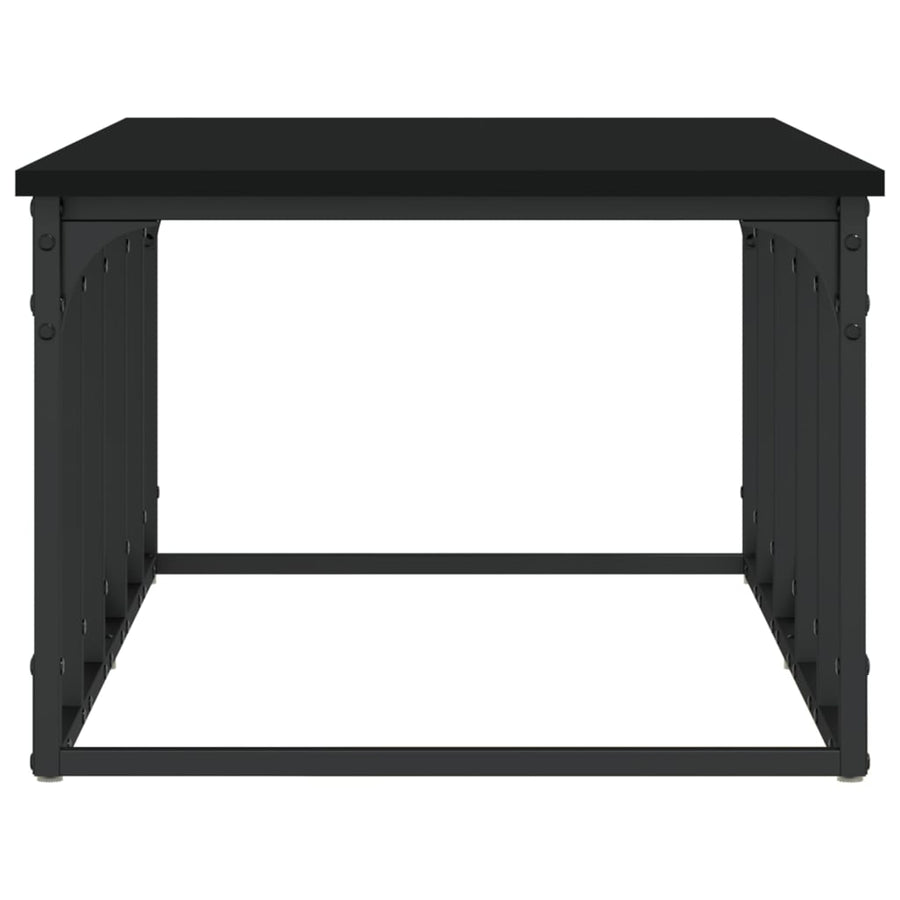 Salontafel 00X50X35,5 Cm Bewerkt Hout Zwart