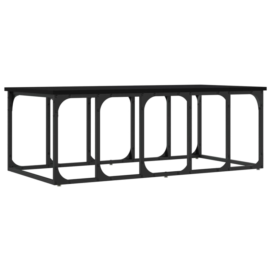 Salontafel 00X50X35,5 Cm Bewerkt Hout Zwart