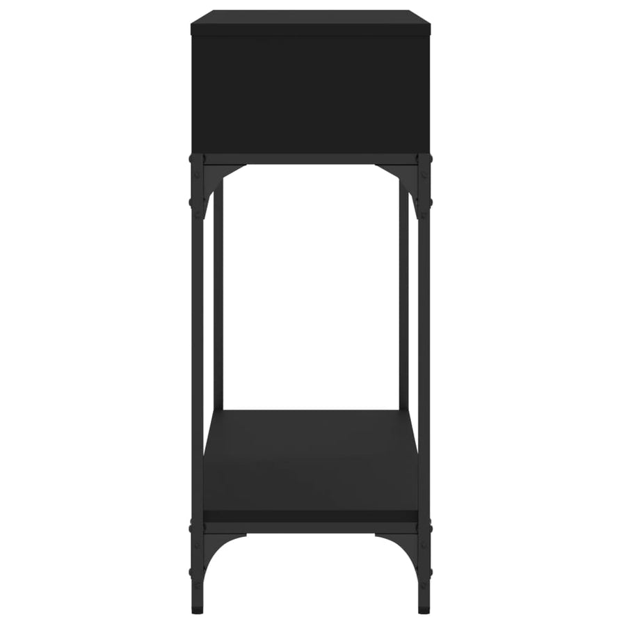 Wandtafel 00X30,5X75 Cm Bewerkt Hout Zwart